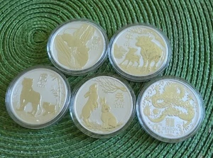 Australien 1 Dollar  Lunar III (Wählen sie zwischen 2020 - 2024)  1 Unze Silber - Bild 1 von 1