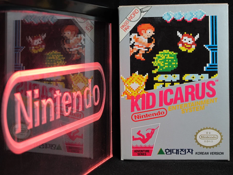 Nintendo NES Kid Icarus Korean Version NIB Brand New in Box Near-Mint RARE - Image 1 of 4