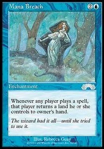 *MRM* FR/VF Br�che de mana - Mana Breach MTG EXO - Imagen 1 de 1