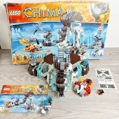 LEGO LEGENDS OF CHIMA: Mammoth's Frozen Stronghold (70226) Complete no Minifigs - Image 1 of 4