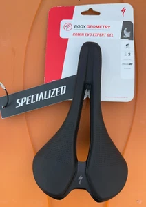Specialized Romin Evo Expert Gel Saddle (271116-7008) Black 168mm BODY GEOMETRY√ - Picture 1 of 8