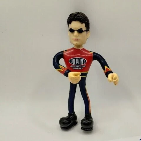 Jeff Gordon DuPont 5.5 Inch Figure NASCAR Bobble Dobbles 2003 no helmet Cover