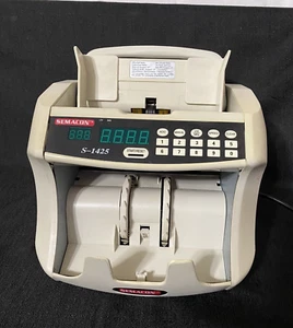 Semacon S-1425 Bankqualität High Speed Währungszähler mit UV/MG - reparaturbedürftig - Bild 1 von 9