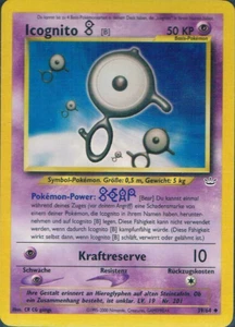 Pokemon Icognito (Alemán) 39/64 Neo Revelation (2000) - Imagen 1 de 2