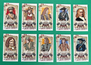 2015 TOPPS ALLEN & GINTER HOIST THE BLACK FLAG MINI INSERT COMPLETE SET 1-10