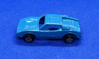 Coche diecast vintage Tootsietoy Lamborghini azul Foto 1 de 4