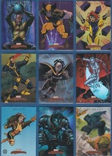 2007 SKYBOX Marvel Masterpieces | X-MEN Complete Chase Set #X1-9