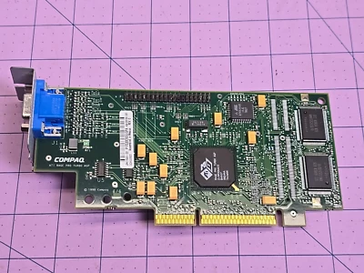 COMPAQ ATI Rage Pro Turbo 4MB AGP PC Graphics Card VID-ATI4AG - Tested - Works - Image 1 of 4