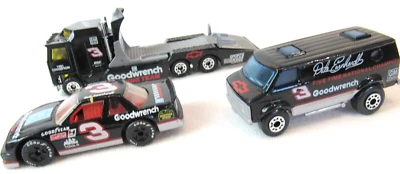 EARNHARDT GOODWRENCH CAR #3 1991 National Champion MATCHBOX NASCAR Team Convoy - Image 1 of 4