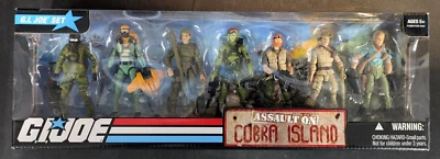 Paquete de figuras de acción Hasbro GI Joe Assault on Cobra Island ¡Nuevo en embalaje! Foto 1 de 2