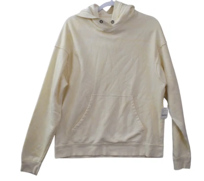 Moletom We The Free People com capuz feminino tamanho grande XS marfim ônix combo novo com etiquetas - Imagem 1 de 4