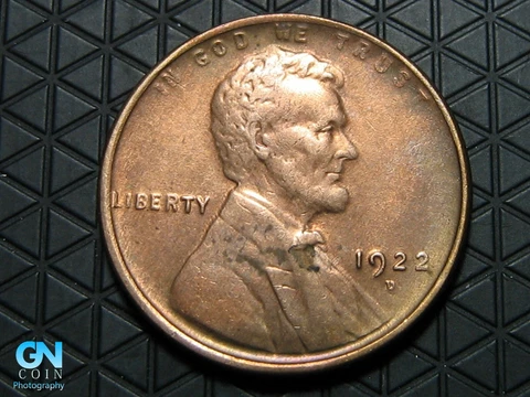 1922 D Lincoln Cent Wheat Penny  #K6629 Cover