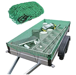 Anhängernetz 3,5 x 4,5 m Ladungssicherung Abdecknetz Hängernetz Randverstärkung - Bild 1 von 1