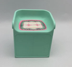 Barbie Mattel repuesto 1996 autocaravana cámper silla verde con pegatina de asiento - Imagen 1 de 3