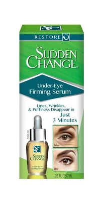 Suero reafirmante debajo de los ojos 0,23 fl oz líneas claras eliminación de arrugas piel suave Foto 1 de 4