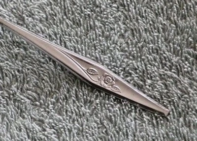 UNF212 - Stainless Silverware / Flatware - Japan - Floral / Rose - CHOICE - Image 1 of 4