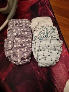 Bare And Boho Nappies X6 Brand New One Size