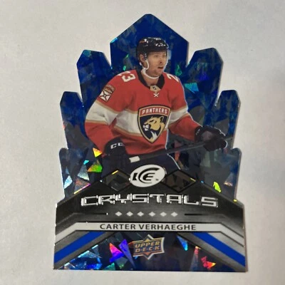 2021-22 Upper Deck Ice Crystals Die Cut #IC-23 Carter Verhaeghe - Image 1 of 2