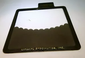 High Bottom Arc Lindahl Smoke Gray Vignette 4.5X4.5" Clearflex - Picture 1 of 4