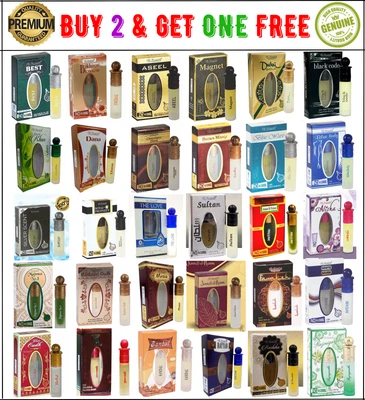 AL-NUAIM Attar Ittar Etr Huile Corporelle Parfum Fragrances Collection...