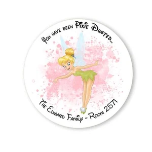Personalised Pixie Dust Stickers Fairy Stickers Cruise Fish Extender Gift Tags - Picture 1 of 8
