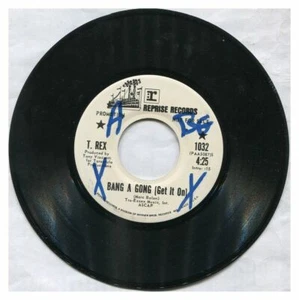 T. Rex - Bang A Gong (Get It On) / Raw Ramp (7" 45 RPM Promo) - Picture 1 of 2