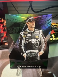 JIMMIE JOHNSON PANINI CHRONICLES RACING BLACK GREEN NASCAR🟢🔥🏁