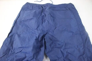 Vintage MEMBER'S ONLY 1X  (38-44W x 32L) Warm up Nylon Blue Pull-on Pants #C405 - Picture 1 of 4