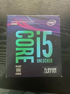 Intel BX80684I58600K Core i5 8600K 3.6 GHz LGA 1151 Hexa-Core Processor - Picture 1 of 3