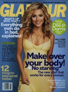 Glamour Magazine Kelly Ripa  February 2005 Make over your body! - Picture 1 of 1