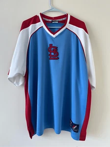 Camiseta Majestic Cooperstown Retro Cardenales de San Luis XL Serie Mundial 82 - Imagen 1 de 7
