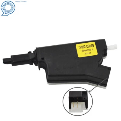 Actuador de pestillo de cerradura de puerta con tapa de combustible para Nissan 350Z 2003-2008 78850-CD06B Foto 1 de 4