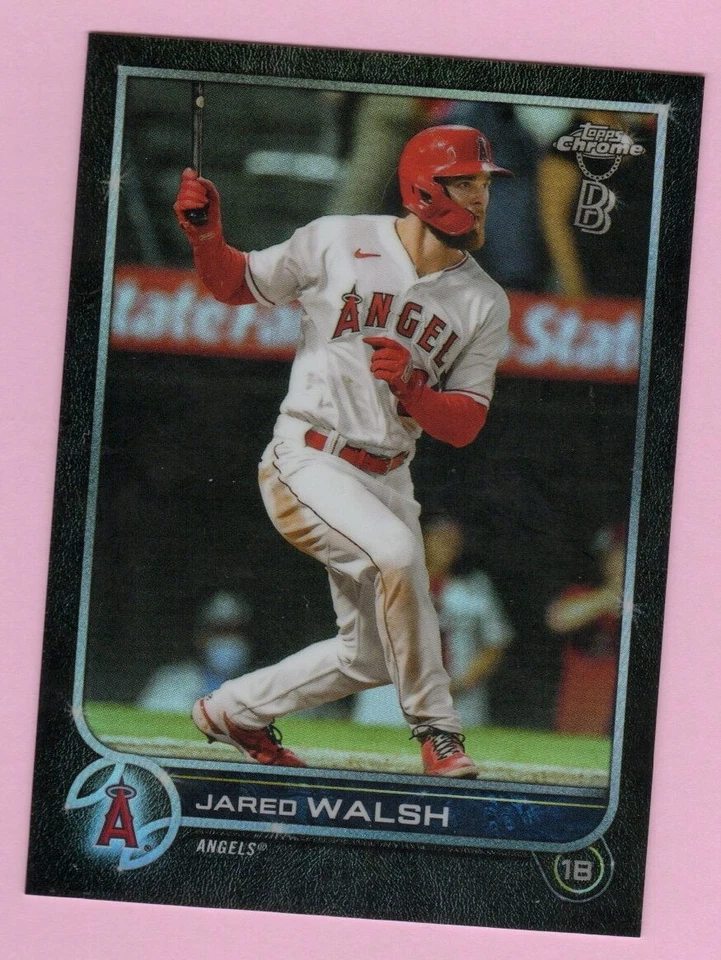 2022 Topps Chrome Ben Baller #24 Jared Walsh Los Angeles Angels - Image 1 of 1