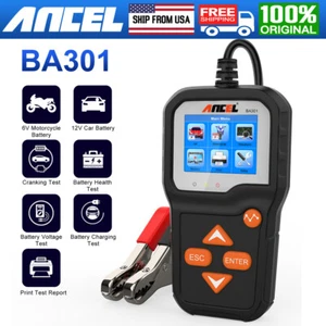 ANCEL BA301 Car Automotive Battery Cranking and Charging System Tester 6V/12V - Picture 1 of 8