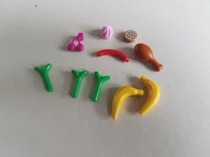 Lego Mixed Food Parts City Town Moc Banana Hot Dog Pollo Biscotto Gelato x10 - Foto 1 di 1