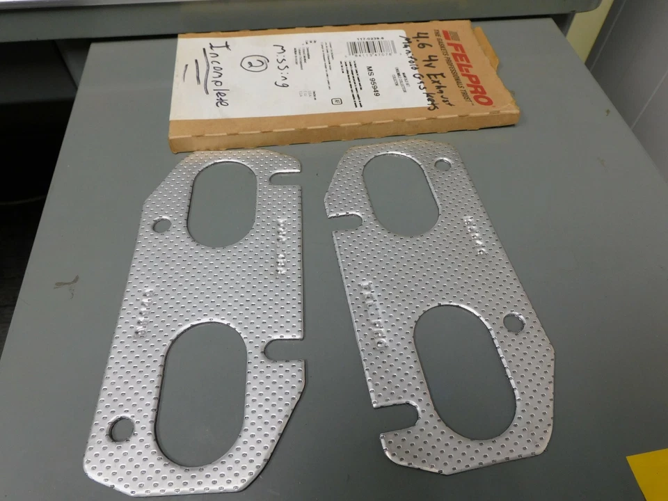 Juego de juntas de colector de escape de un lado Fel-Pro MS 95949 4,6 L 99-04 Mustang Foto 1 de 1