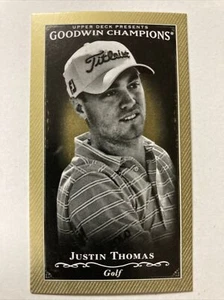 Justin Thomas 2016 cubierta superior lona Goodwin mini novato dorado #146 (1001) - Imagen 1 de 2