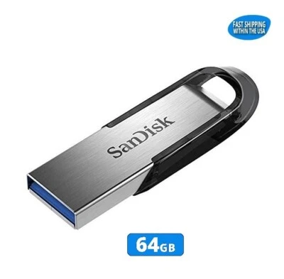 Sandisk Ultra Flair 64 GB unità flash USB 3.0 pen drive unità pollice - Immagine 1 di 4