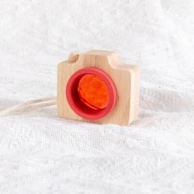 Cámara de Madera Caleidoscopio Arco Iris Niños Juguetes Aprendizaje Juego Educativo Temprano Foto 1 de 4