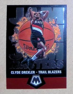 2019-20 Panini Mosaic #4 Clyde Drexler Jam Masters R3380 - Image 1 of 2