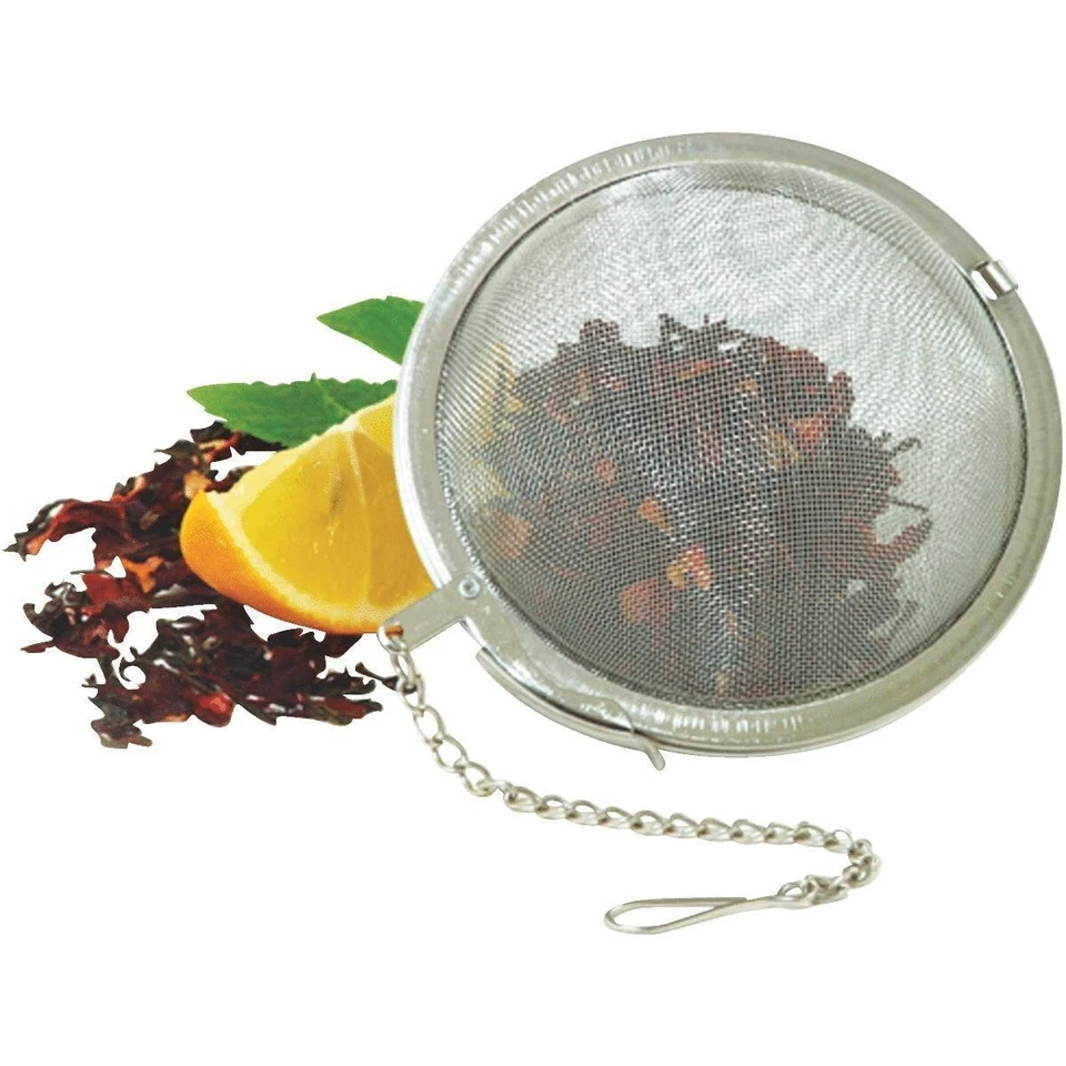 Norpro Stainless Steel Tea Infuser Mesh Ball 3 Chain - Image 1 of 1