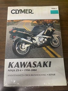 New Clymer Repair Manual For Kawasaki ZX600 Ninja ZX-6 M468 - Picture 1 of 2