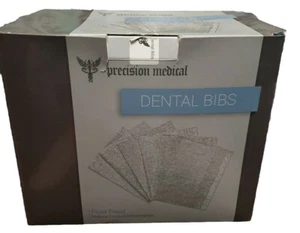 "Precision Medical 200 Stück" Tattoo/Piercing Hygiene Dental Lätzchen 13" x 18" (LESEN) - Bild 1 von 6