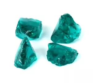 Natürlicher 120 Kt. +/4 Stck. Brasilianisch Blau Apatit Edelstein Grob Lot - Bild 1 von 11