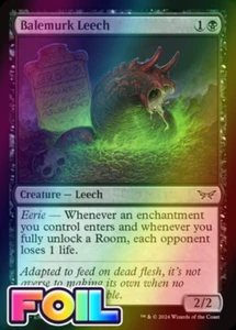 x1 Balemurk Leech DSK Duskmourn MTG 84 FOIL COMMON M/NM 1x - Bild 1 von 1