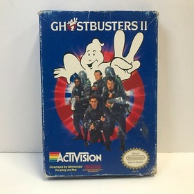 Ghostbusters II - Nintendo NES  w/ box + manual           ( RK )