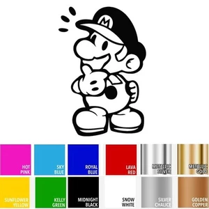 Baby Super Mario For Macbook Laptop Trackpad Car Window Wall Door Decal Sticker - Picture 1 of 4