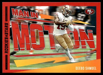 2023 Panini Rookies & Stars Deebo Samuel #MM-7 Man In Motion Longevity 49ers - Image 1 of 2