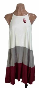 Mini Vestido Piko Oklahoma Sooners Halter Swing en Niveles talla S - Imagen 1 de 12