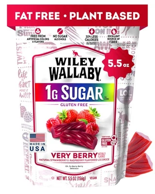 5.5 Ounce Very Berry Low Sugar Gluten Free Gourmet Australian Style Soft  Che... - Image 1 of 4